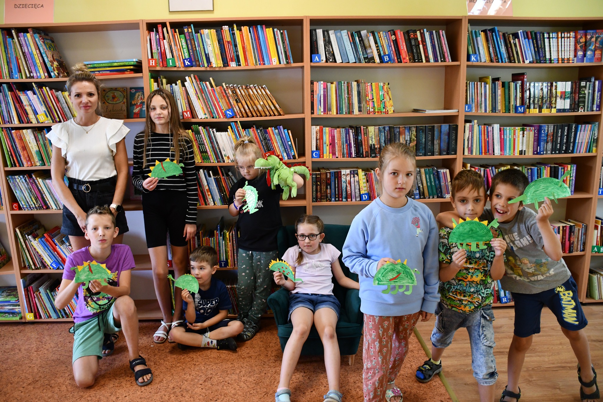 Biblioteczne podróże po literaturze w Kruszynie