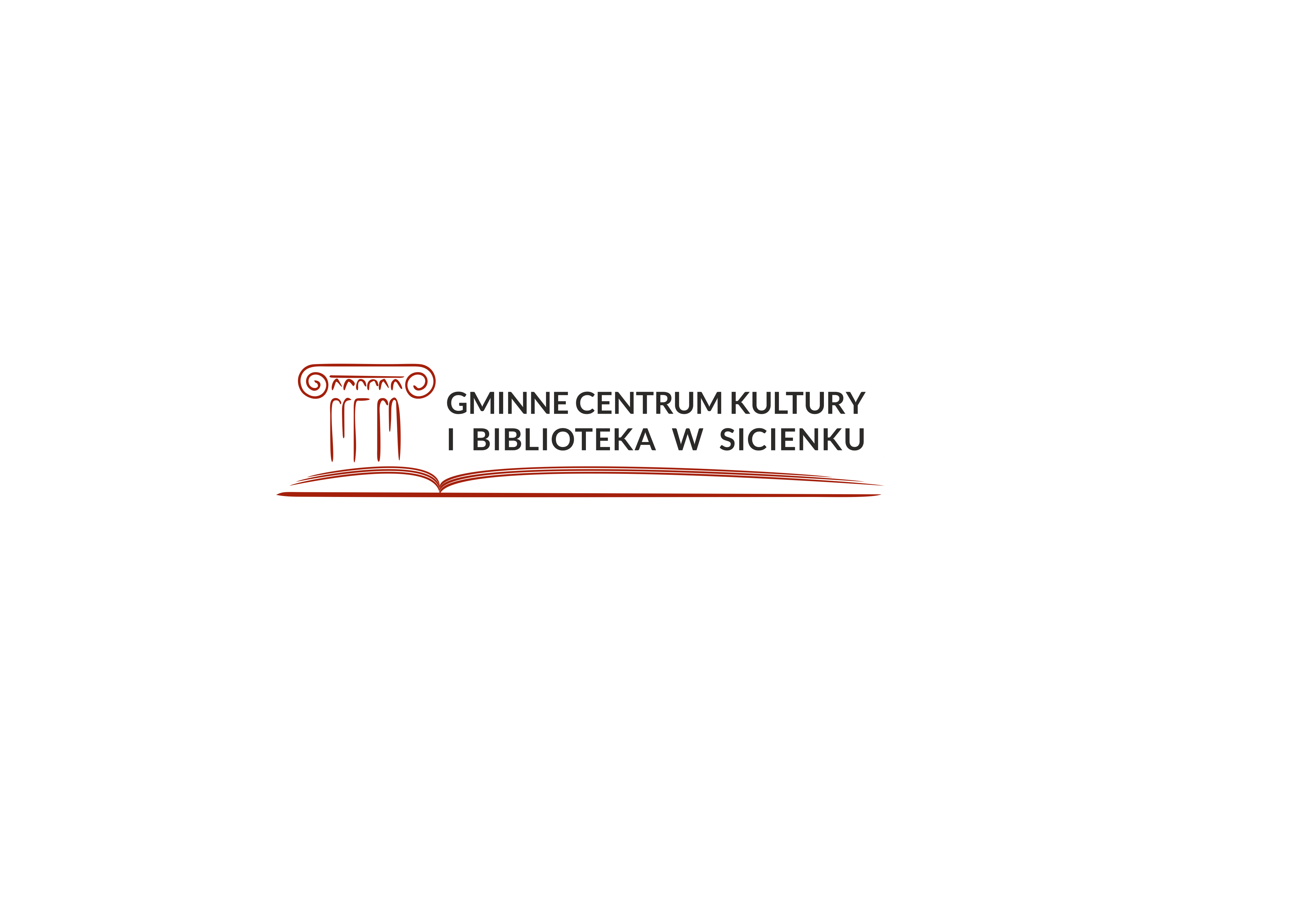 Nowe logo Gminnego Centrum Kultury i Biblioteki w Sicienku