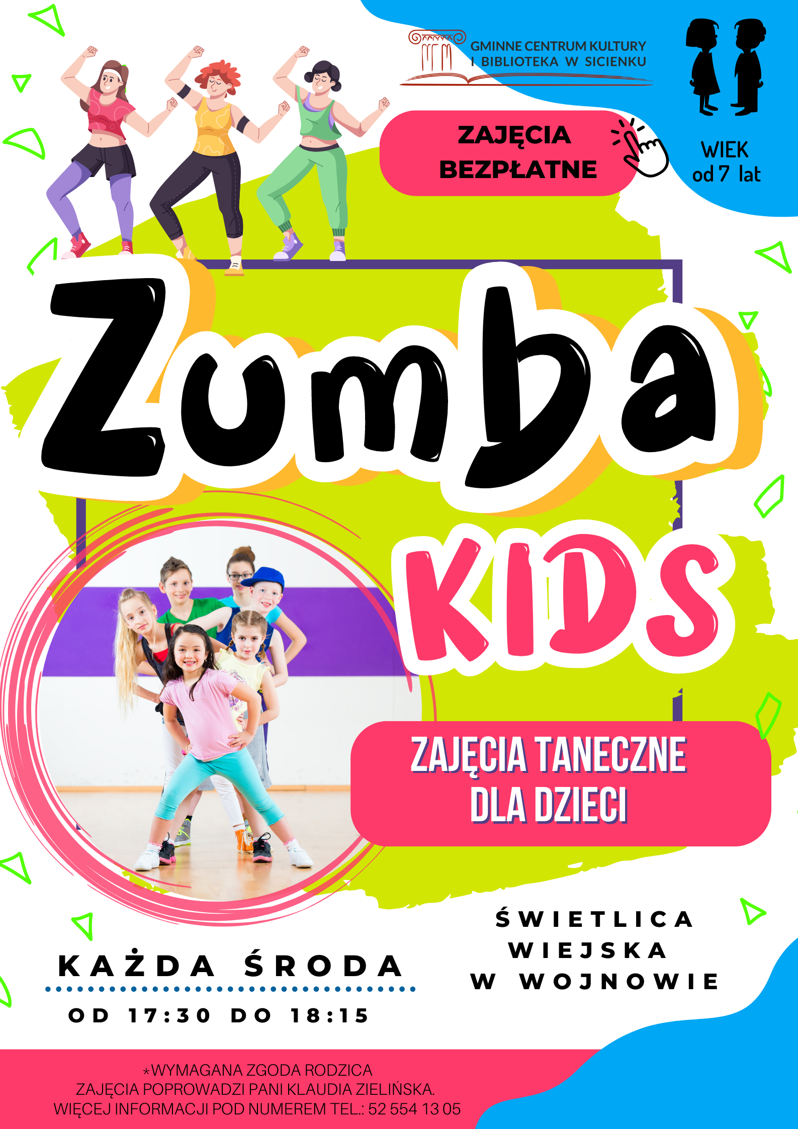 Plakat - Zumba kids