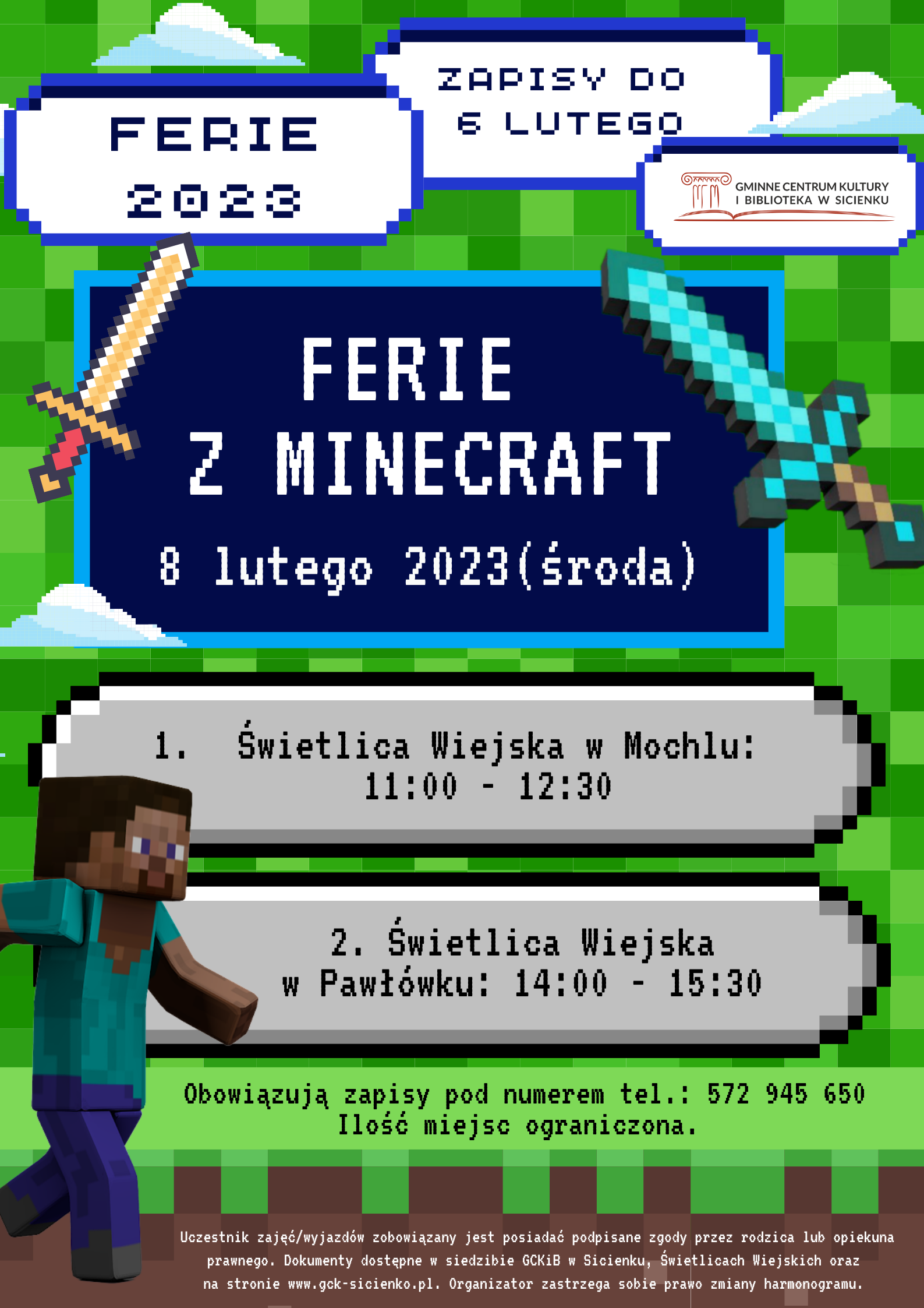 Plakat - Minecraft