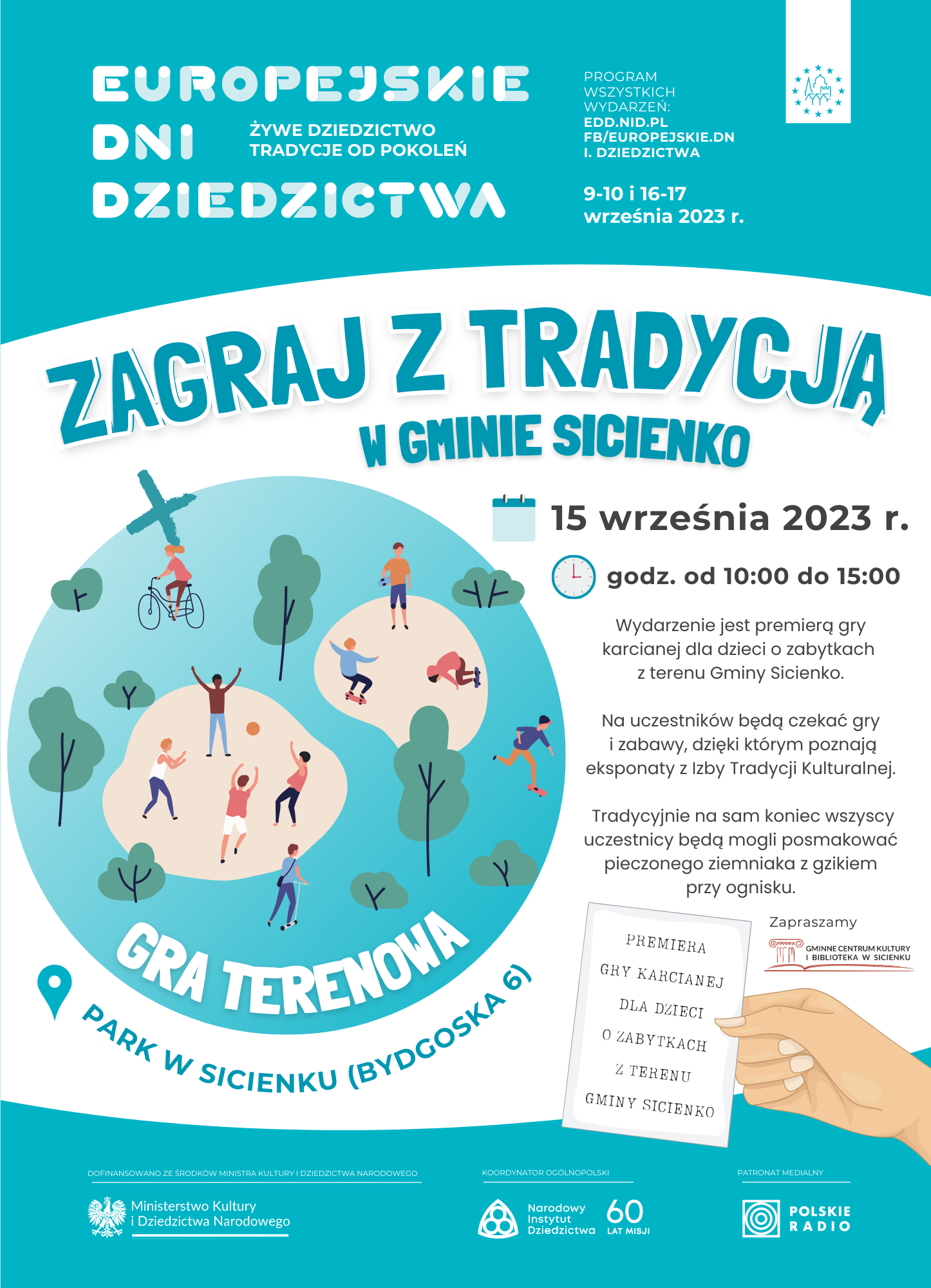 Plakat - EDD gra terenowa