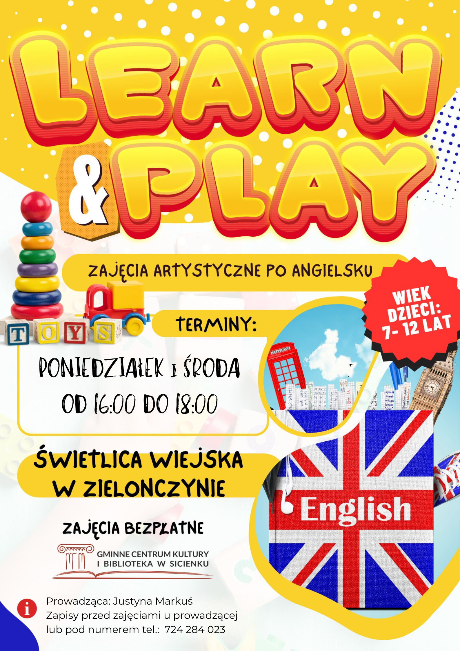 Plakat - Learn and play