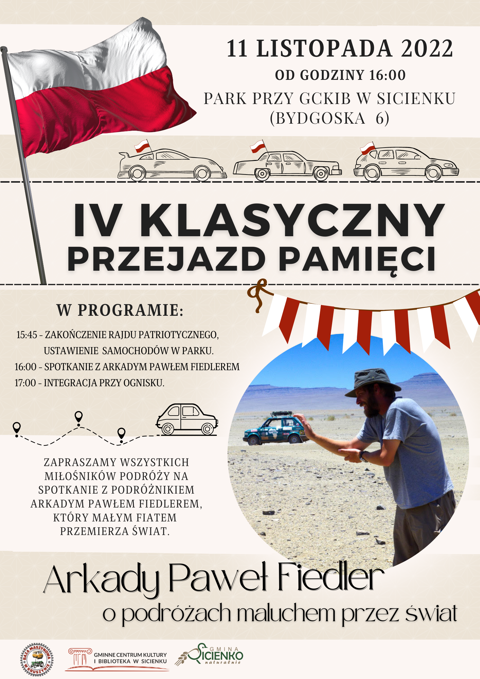 Plakat - Przejazd pamięci